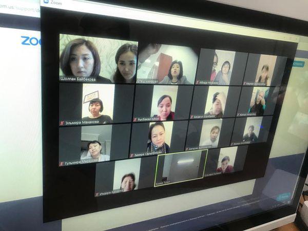 Пән мұғалімдері оқушылармен  ватсап желісі арқылы  сынама сабақтарын өтті.