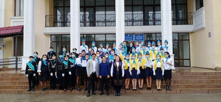 “Ең үздік ту ұстаушылар және барабаншылар” байқауы өтті