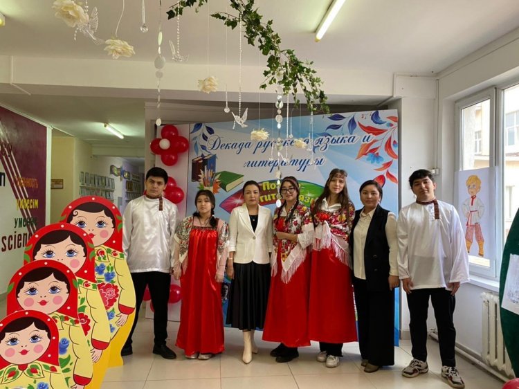 Орыс тілі мен әдебиеті ӘБ онкүндігінің ашылуы